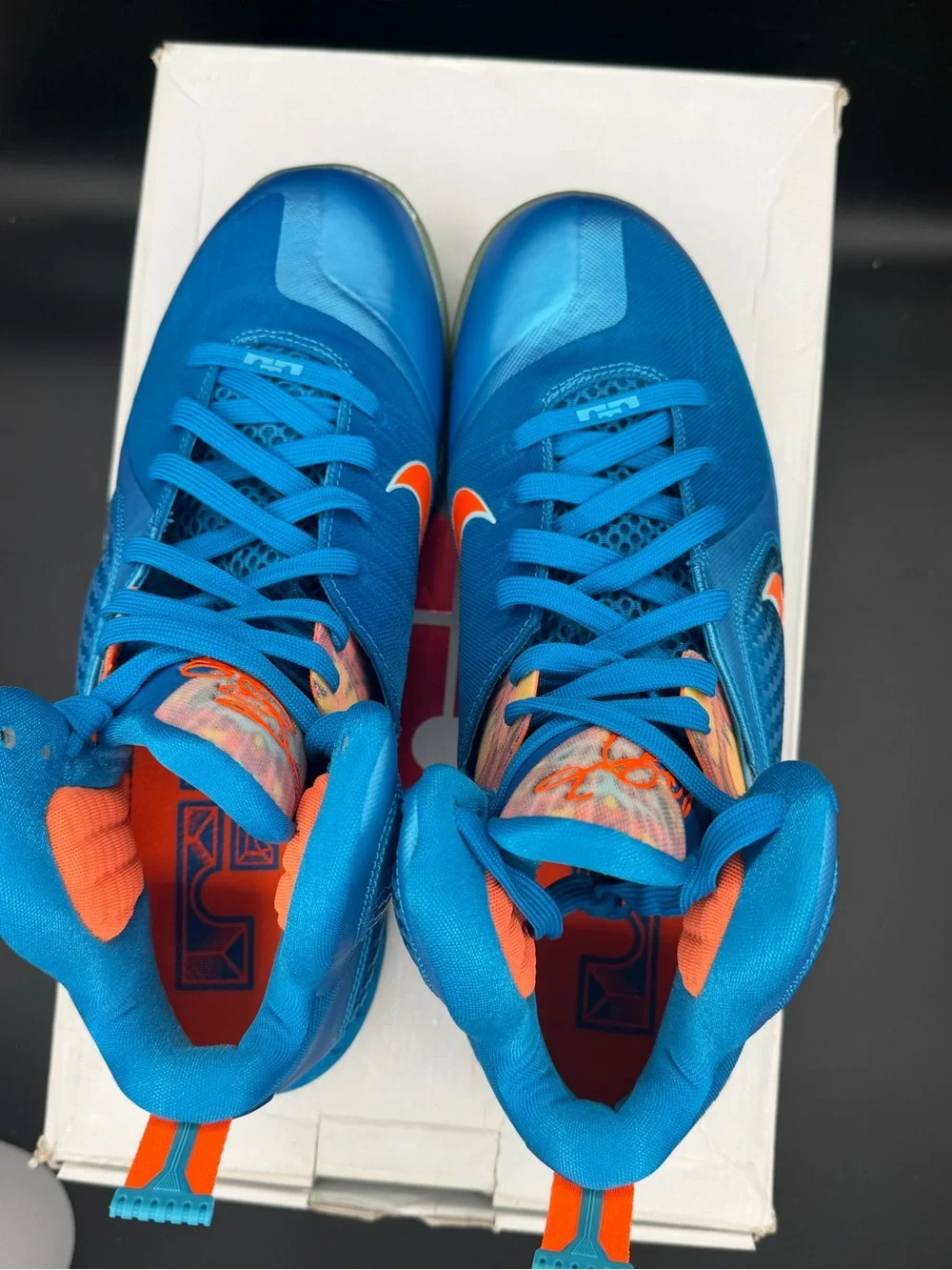 Nike LeBron 9 IX China Year of the Dragon Size 11 Men’s Blue Orange OG New/box